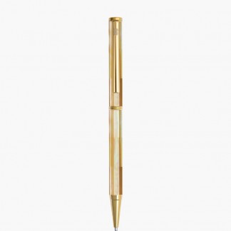 Yellow Pearl Signature Pen-Tatinium Gold plated-INSPIRED